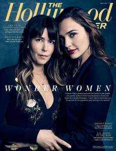 Director Patty Jenkins and Gal Gadot (Wonder Woman)