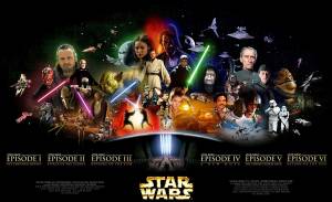 The "Star Wars" Saga under George Lucas.