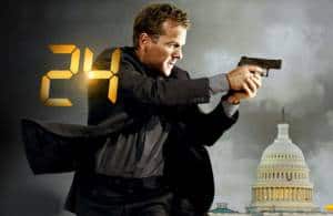 Kiefer Sutherland on "24" (C) 20th Century Fox