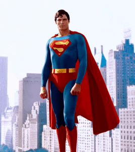Christopher Reeve as Superman