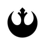 The Rebel Alliance logo from "Star Wars"