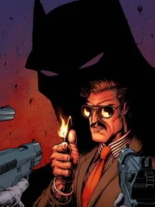 Batman as the low-level gangster Matches Malone