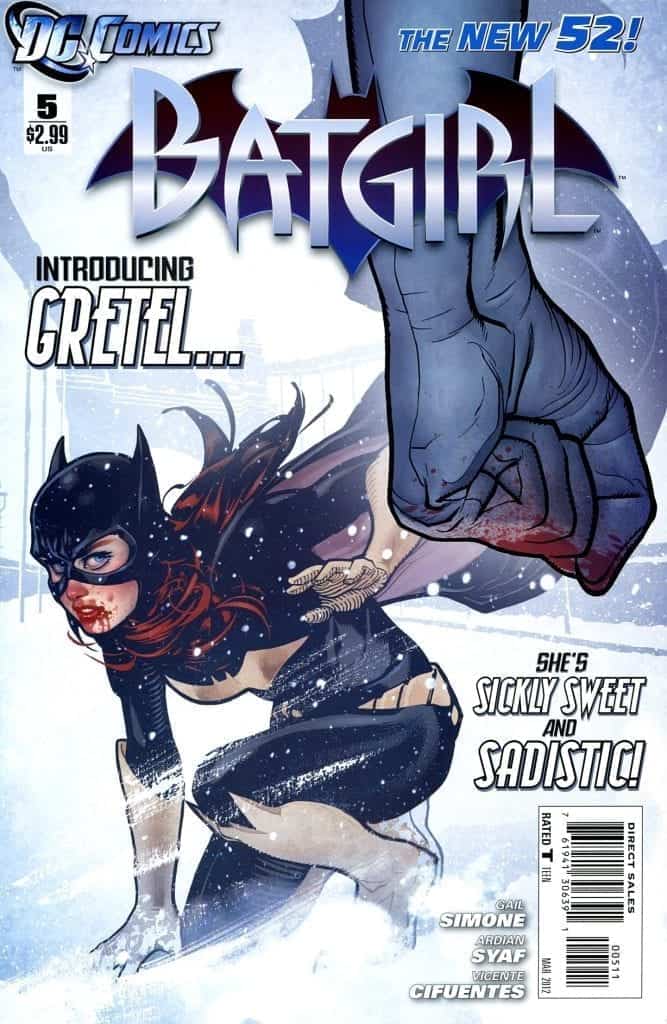Batgirl #5 cover; talking about using the Batcave/ setting to build mood