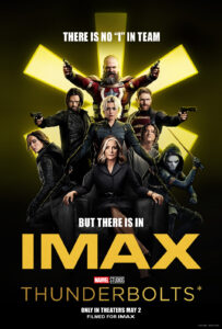 "Thunderbolts" in IMAX poster