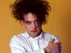 Robert Smith, frontman for The cure