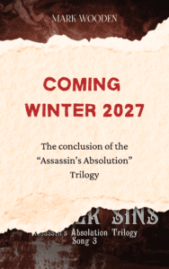 Book Cover tease for "For Her Sins"